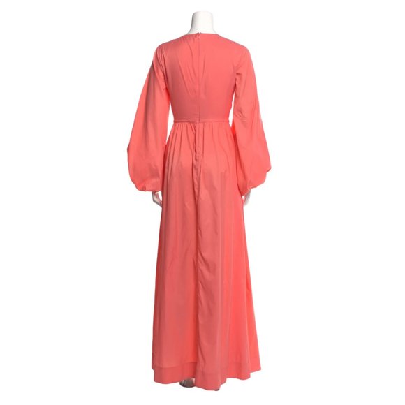Staud Coral Ruched Cutout Tangier Maxi Dress
: S - Picture 6 of 9